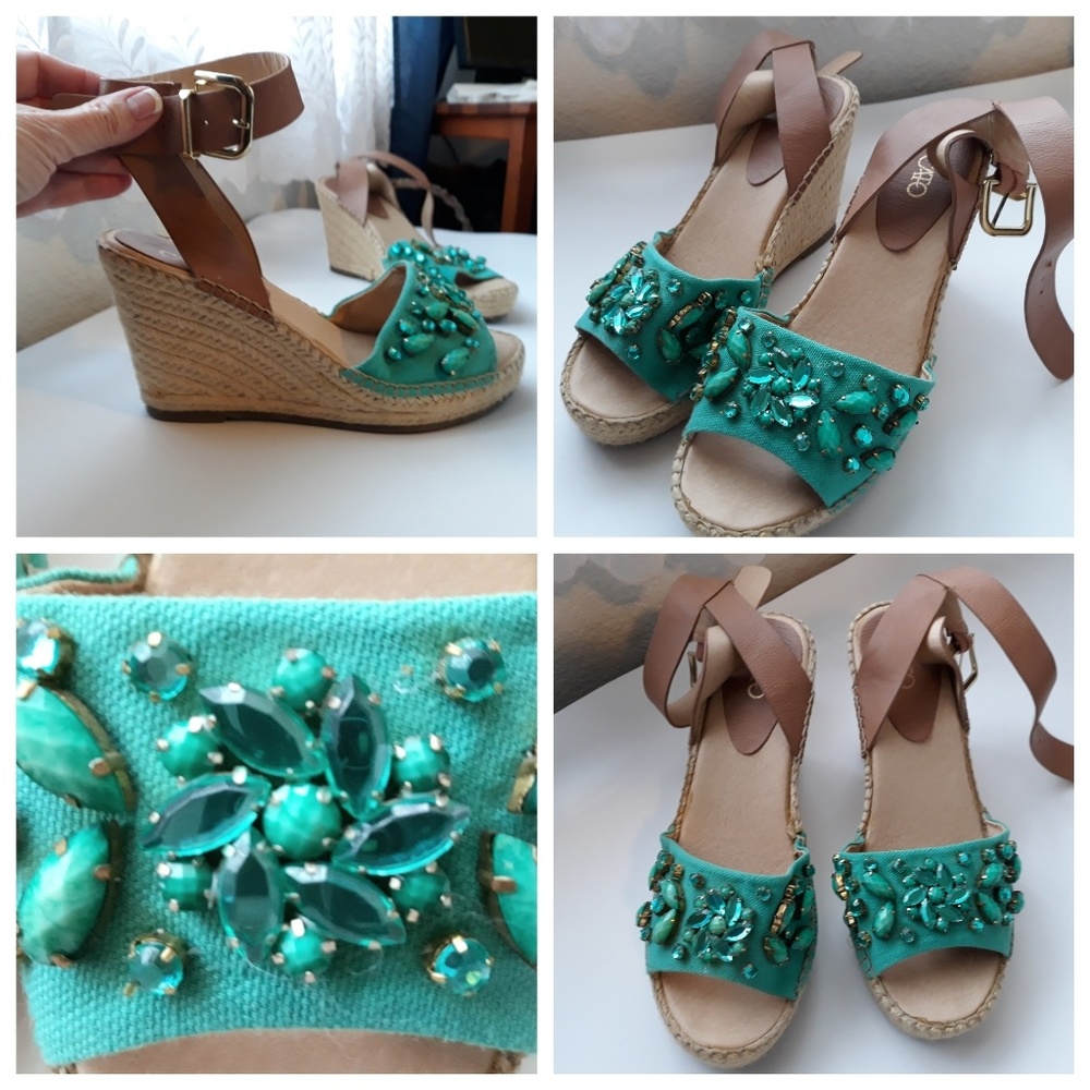 Cato Turquoise Wedge